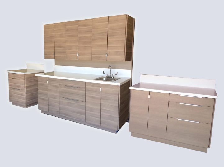 Cabinet Set - 6ft, 4ft & 2ft (Tiger Texture)