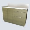 Cabinet - 4' - Olive