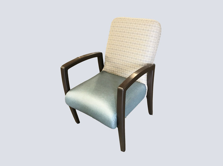 Chair - High End - Single (Steel Blue)