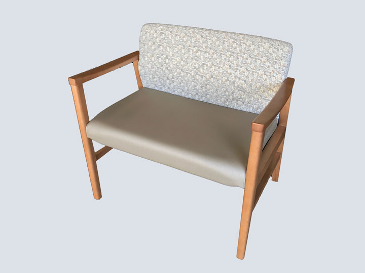 Chair - High End - Bariatric (Cream Pattern)
