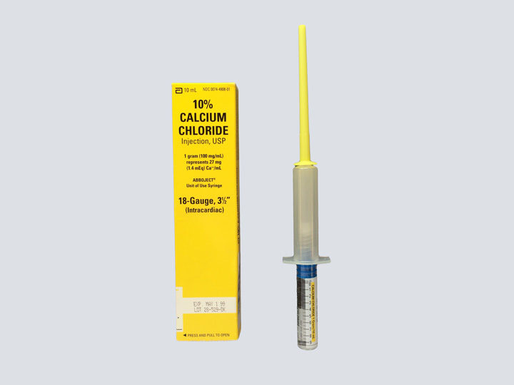 Syringe Preload - Calcium Chloride (Long)