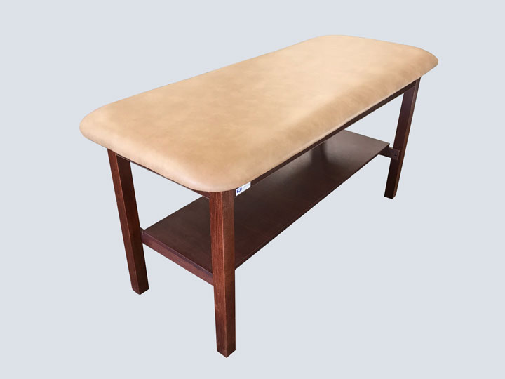 Therapy/Massage Table - Cherry Wood & Beige