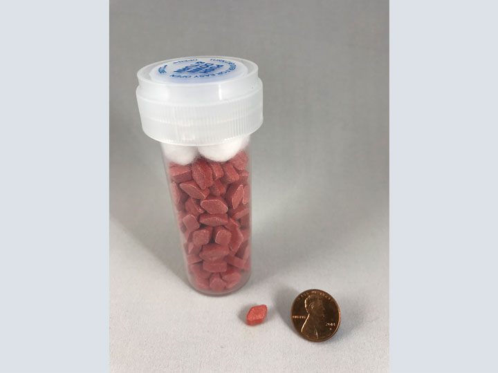 Placebo Pills 10mm Diamond (Red) A1 Medical Integration