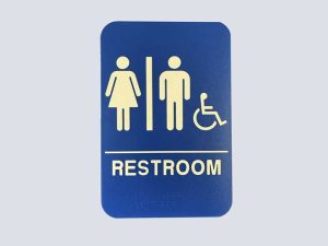 Sign - Informational - Restroom (7 x 10) - A-1 Medical Integration