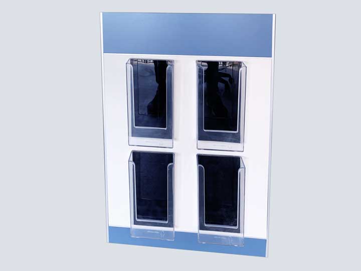 Sign - Brochure Holder 4-Slot (16x24)