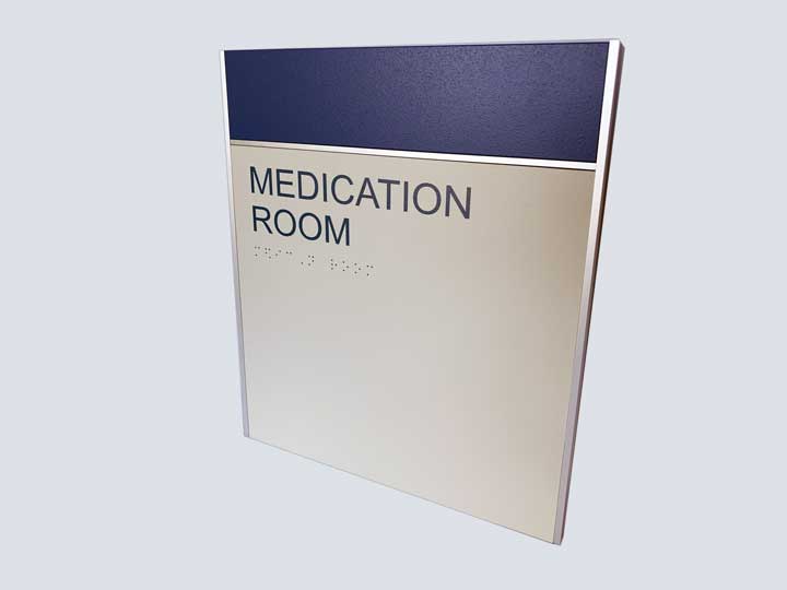 Sign - Room ID - Medication Room (8x10)