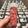 Placebo Pill 14mm Molly Skull (Red) CU