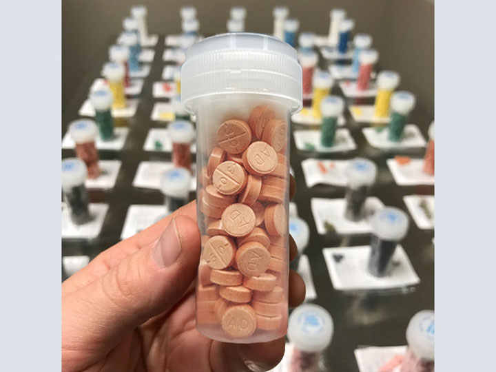 Placebo Pill 10mm Adderall (Orange) CU