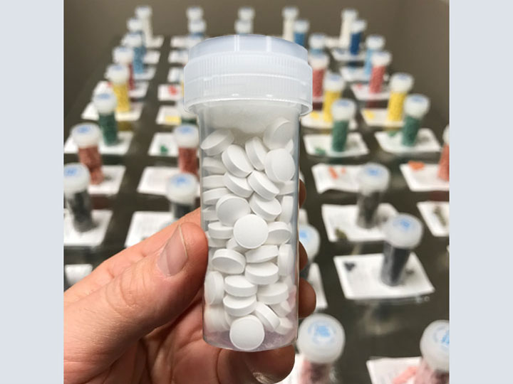 Placebo Pill 10mm Convex (White) CU [Aspirin]