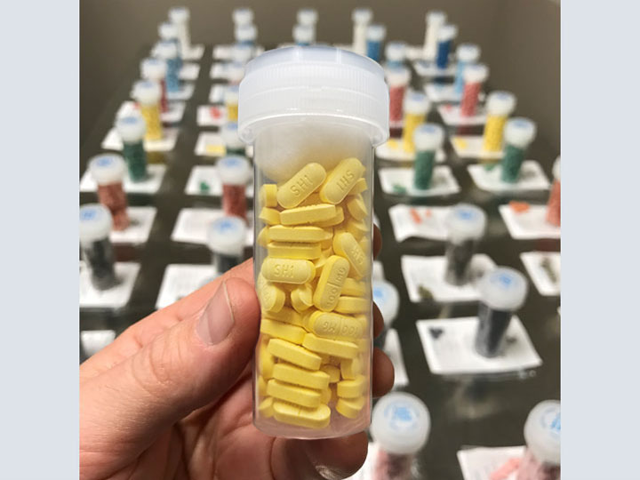 Placebo Pill 14mm Zoloft (Yellow) CU