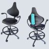 Chair - Helix (Black and Teal)