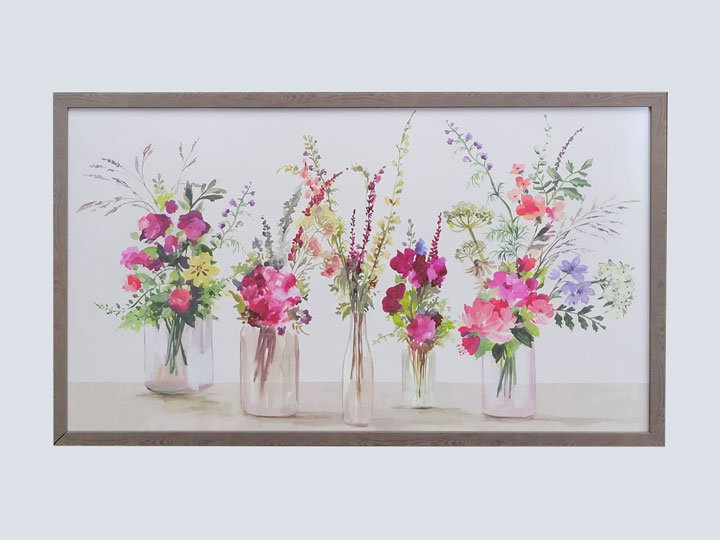 Fresh Bouquets - FB1 - Artwork (25.5 H x 43.5 W)