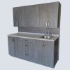 Cabinet - 6' Mobile All-In-One - Charcoal