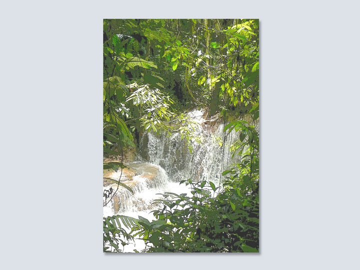 Wonderful Waterfall - WW5 - Artwork (30H x 20W)